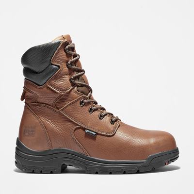 Timberland TiTAN 8" Alloy Burunlu Waterproof Iş Botu Erkek Kahverengi | TR-2375N