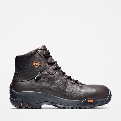 Timberland TiTAN Alloy Burunlu Waterproof Iş Botu Erkek Koyu Kahverengi | TR-9865P