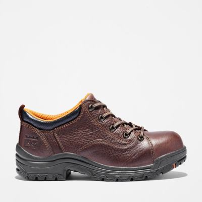 Timberland TiTAN Gündelik Alloy Burunlu İş Ayakkabısı Kadın Kahverengi | TR-9571V