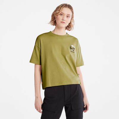 Timberland TimberFresh™ Graphic Tişört Kadın Sarı | TR-5083H