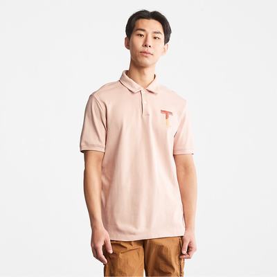 Timberland TimberFresh™ Polo Gömlek Erkek Açık Pembe | TR-7918A