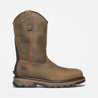 Timberland True Grit Pull On Composite Burunlu Waterproof Iş Botu Erkek Kahve | TR-1059U