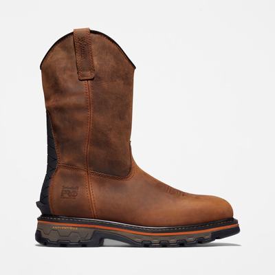 Timberland True Grit Pull On Composite Burunlu Iş Botu Erkek Kahverengi | TR-4932K