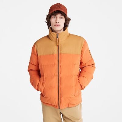 Timberland Welch Mountain Puffer Ceket Erkek Açık Kahverengi | TR-9726P