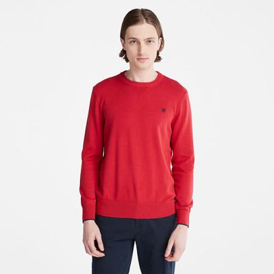 Timberland Williams River Crewneck Süveter Erkek Kırmızı | TR-0193S
