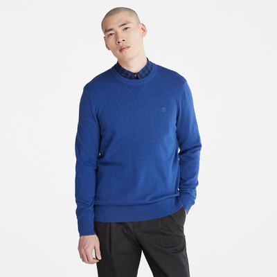 Timberland Williams River Crewneck Süveter Erkek Mavi | TR-1046U