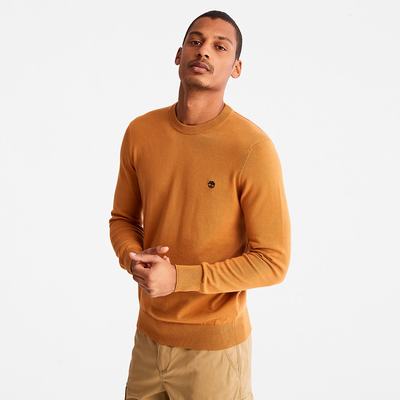 Timberland Williams River Organic Pamuklu Kazak Erkek Sarı | TR-0342J