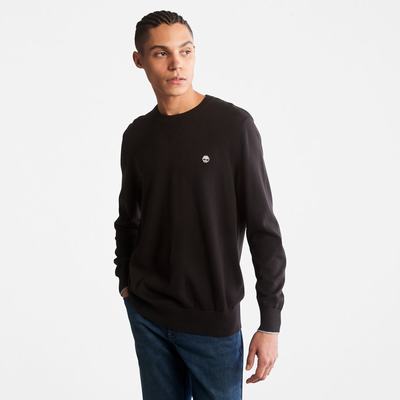 Timberland Williams River Organic Pamuklu Kazak Erkek Siyah | TR-0831Q