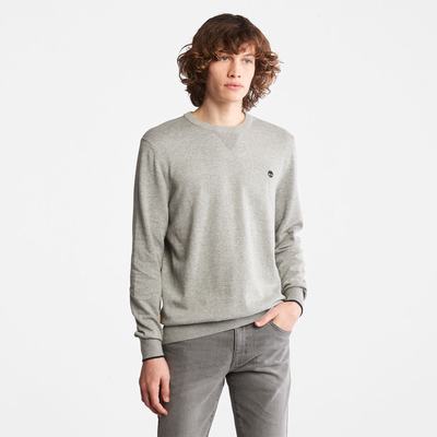 Timberland Williams River Organic Pamuklu Kazak Erkek Gri | TR-4531B