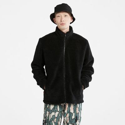 Timberland Zip-Front Fleece Ceket Erkek Siyah | TR-7850X
