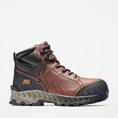 Timberland İş Summit 6" Waterproof Iş Botu Erkek Kahverengi | TR-4390C